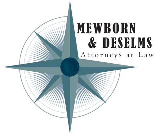 Mewborn and DeSelms Attorneys at Law logo