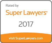 Rated by Super Lawyers | 2017 | Visit SuperLawyers.com