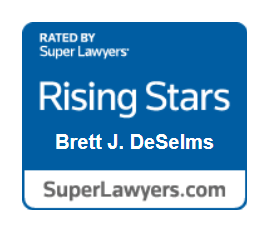 Rated by Super Lawyers | Rising Stars | Brett J. DeSelms | SuperLawyers.com